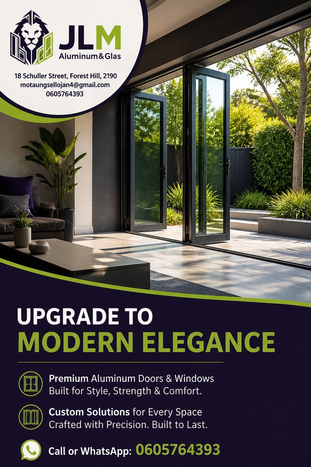 Multi-Leaf Folding & Stacking Doors